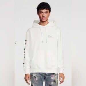 PURPLE BRAND Wordmark French Terry Hoodie - XL